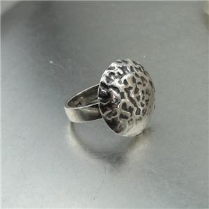 Hadar Designers Handmade Wild Artist 925 Sterling Silver Ring size 6.5,7 (H)LAST