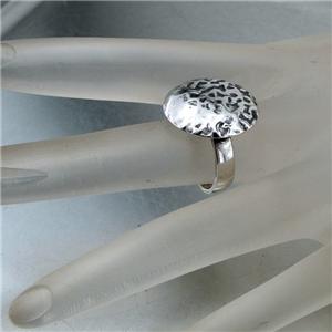 Hadar Designers Handmade Wild Artist 925 Sterling Silver Ring size 6.5,7 (H)LAST
