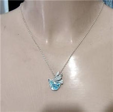 Load image into Gallery viewer, Hadar Designers 925 Sterling Silver Pendant Roman Glass Love-Bird Handmade (as)y