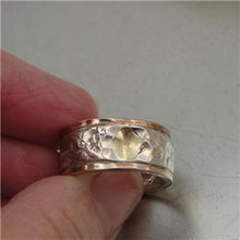 Load image into Gallery viewer, Hadar Designers 9k Gold 925 Sterling Silver Ring sz 7, 7.5 NEW &quot;Wild&quot; Handmade y