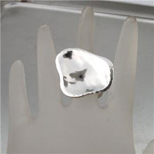 Load image into Gallery viewer, Hadar Designers Huge Handmade 925 Sterling Silver Ring size 6.5, 7 (I r159s) Y