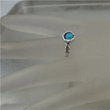 Load image into Gallery viewer, Hadar Designers Handmade 925 Sterling Silver Blue Opal Ring 6,7,7.5,8,9 (as) y