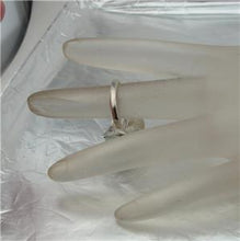 Load image into Gallery viewer, Hadar Designers Handmade 925 Sterling Silver Aqua Quartz Ring sz 6.5, 7 () SALE