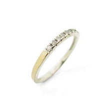Load image into Gallery viewer, Hadar Designers Handmade Delicate 9k Gold Old Cut Diamond Ring  6,7,8,9 (I R819)