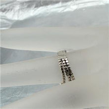 Load image into Gallery viewer, Hadar Designers Lavender Zircon Ring sz 7.5,8 925 Sterling Silver Handmade (sp)Y
