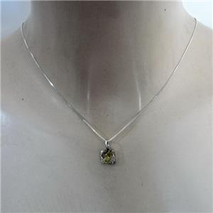 Hadar Designer Handmade 24k Yellow Gold Sterling Silver Raw Diamond Pendant (ASy