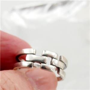 Hadar Designers Modern Art 925 Sterling Silver Ring size 7 () SALE