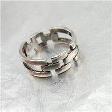 Load image into Gallery viewer, Hadar Designers Modern Art 925 Sterling Silver Ring size 7 () SALE