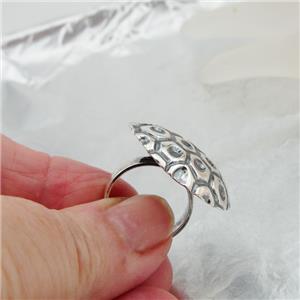 Hadar Designers 925 Sterling Silver Ring size 6.5,7,7.5 Handmade Art (H) LAST