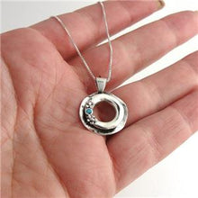 Load image into Gallery viewer, Hadar Designers Gift Handmade Young Floral 925 Sterling Silver Opal Pendant (s)