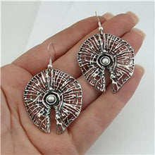 Load image into Gallery viewer, Hadar Designers 925 Sterling Silver Net Pearl Earrings Handmade Drop Dangle (H)