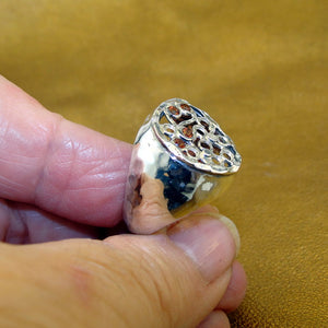 Hadar Designers red zircon ring 7,8,8.5,9 sterling silver handmade (I r428s)y