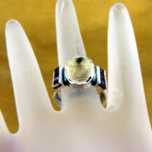 Load image into Gallery viewer, Hadar Designers Red Zircon Ring 9k Yellow Gold 925 Silver sz 7,8,9,10 (MS) 8y