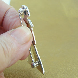 Pin Brooch 925 Sterling Silver Israel Handmade Hadar Designers(H) SALE