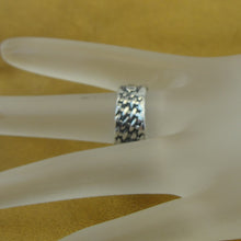 Load image into Gallery viewer, Hadar Designers Handmade 925 Sterling Silver Garnet CZ Ring size 7, 7.5 (H) Y