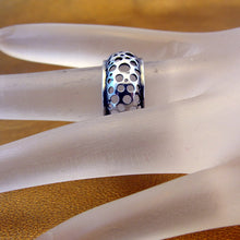 Load image into Gallery viewer, Ring 925 Sterling Silver  size 6.5,7,7.5,8 Handmade Art Hadar Designers  (H) y