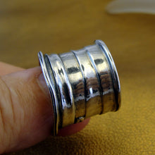 Load image into Gallery viewer, Art Ring 925 Sterling Silver Handmade  size 5.5,6,7,8,9,10  Hadar Designers (H) y