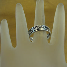 Load image into Gallery viewer, Hadar Designers Handmade Wedding Men Art 925 Silver Ring size 11.5, 12 (H) LAST