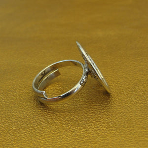 Hadar Designers 925 Sterling Silver Open Ring 6,7,8,9 Handmade filigree(H) LAST