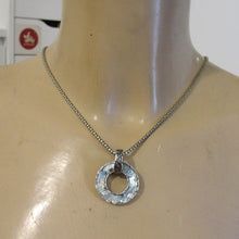 Load image into Gallery viewer, Hadar Designers Roman glass pendant 925 sterling silver handmade (as 507414)