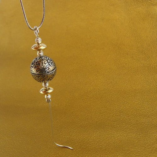 Pendant 925 Sterling Silver Handmade filigree Hadar Designers () LAST