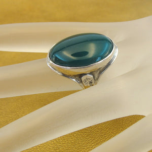 Hadar Designers MOP Mother of Pearl Ring 925 Silver 7,7.5,8,9 Handmade (H 184) y