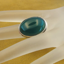 Load image into Gallery viewer, Hadar Designers MOP Mother of Pearl Ring 925 Silver 7,7.5,8,9 Handmade (H 184) y
