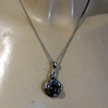 Load image into Gallery viewer, Hadar Designers Crystal Ball Pendant 925 Sterling Silver Unique Art Handmade(H)y