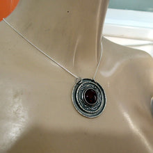 Load image into Gallery viewer, Carnelian Pendant 925 Sterling Silver  Handmade Artistic Hadar Designers (H) SALE