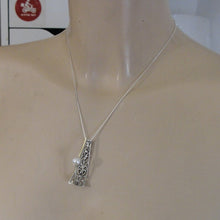 Load image into Gallery viewer, Hadar Designers Pearl Pendant Filigree 9k Gold 925 Silver Handmade (SM)y