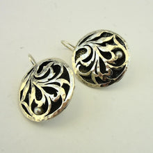 Load image into Gallery viewer, Hadar Designers white pearl earrings 925 sterling silver handmade (ms 591)