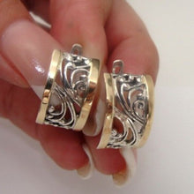 Load image into Gallery viewer, Hadar Designers 9k Yellow Gold 925 Silver Ring 6,7,8,9,10 Filigree (S r11300)