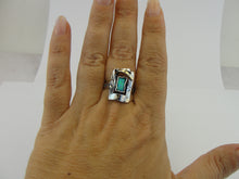 Load image into Gallery viewer, Hadar Designers Black Onyx 6,7,7.5,8,9 Ring 9k Yellow Gold Sterling Silver (ms