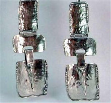 Load image into Gallery viewer, Hadar Designers Handmade Artistic 925 Sterling Silver Stud Earrings (H 2393)SALE
