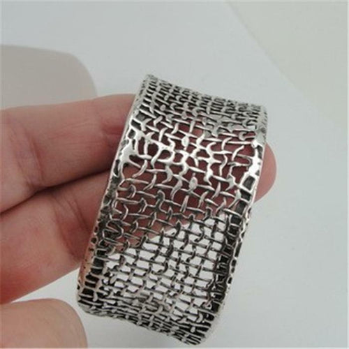 Hadar Designers Handmade Unique Silver Cuff  Bracelet (H 3142) SALE