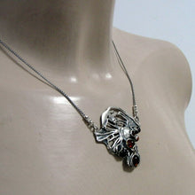 Load image into Gallery viewer, Hadar Designers Amber Pendant 925 Sterling Silver Handmade Art (H) Last One SALE