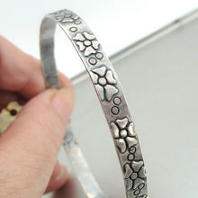 Load image into Gallery viewer, Hadar Designers Israel Handmade Floral Delicate Art Sterling Silver Bracelet (HY