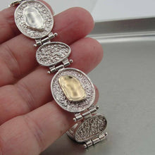 Load image into Gallery viewer, Hadar Designers Handmade 9k Yellow Gold 925 Sterling Silver Bracelet (I b162b)