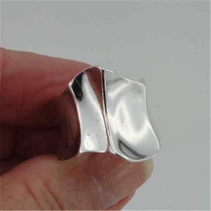 Hadar Designers Israel Handmade Artistic 925 Sterling Silver Ring any size (H)y