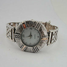 Load image into Gallery viewer, Hadar Designers 925 Sterling Silver Bracelet Watch Filigree Artistic Handmade ( 