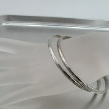 Load image into Gallery viewer, Hadar Designers 925 Sterling Silver hammered Bangle Bracelet Handmade Gift () 3