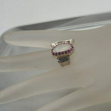Load image into Gallery viewer, Hadar Designers Ruby Ring 6,7,8,9 Handmade 9k Yellow Gold 925 Silver (I r571)9y