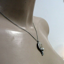 Load image into Gallery viewer, Hadar Designers White Pearl Pendant 925 Sterling Silver Handmade Art (H 2663) Y