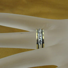 Load image into Gallery viewer, Hadar Designers Ani L&#39;dodi Judaica 9k Yellow Gold 925 Silver Ring 6,7,8,9,10 (B