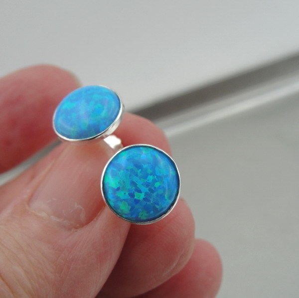 Mosaic opal online earrings