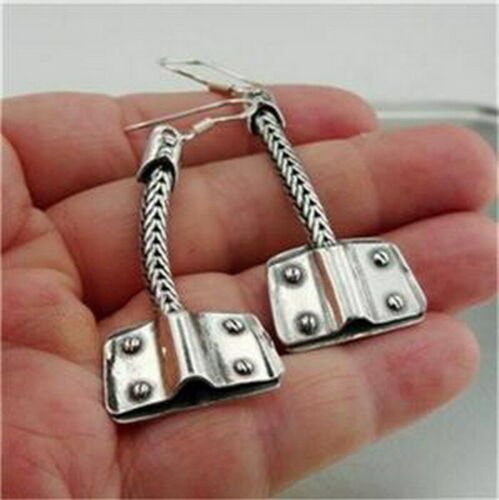 Dangle Earrings 925 Sterling Silver Artistic Handmade Hadar Designers(H) SALE