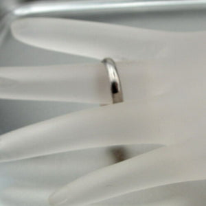 Brown Leather Ring  925 Polished Sterling Silver  size 7 Hadar Designers () SALE